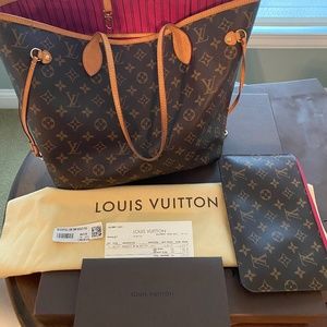 Neverfull MM (M41178: circa 2015) Pivoine/Peony Pink